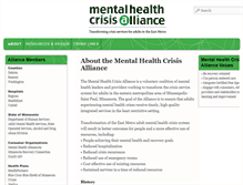 Tablet Screenshot of mentalhealthcrisisalliance.org